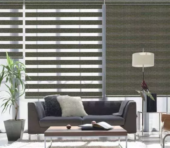 全面的斑馬簾窗飾遮陽結(jié)構(gòu)、安裝和效果圖