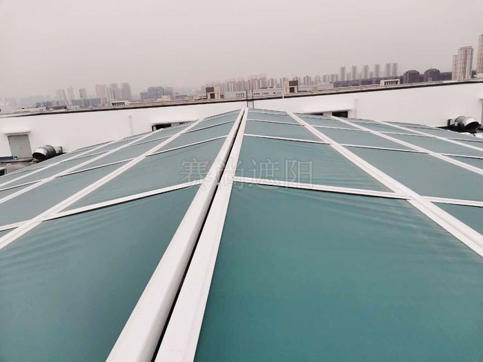 天津職業大學圖書館電動天幕項目