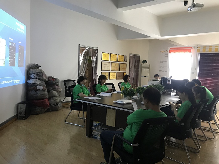 賽尚遮陽天津辦公室組織公司內訓