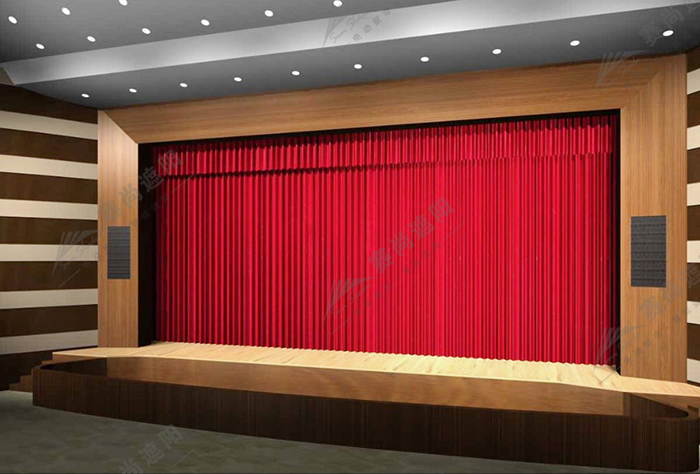 電動(dòng)舞臺(tái)幕實(shí)景圖