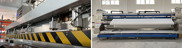 拉鏈焊接機+面料裁切機